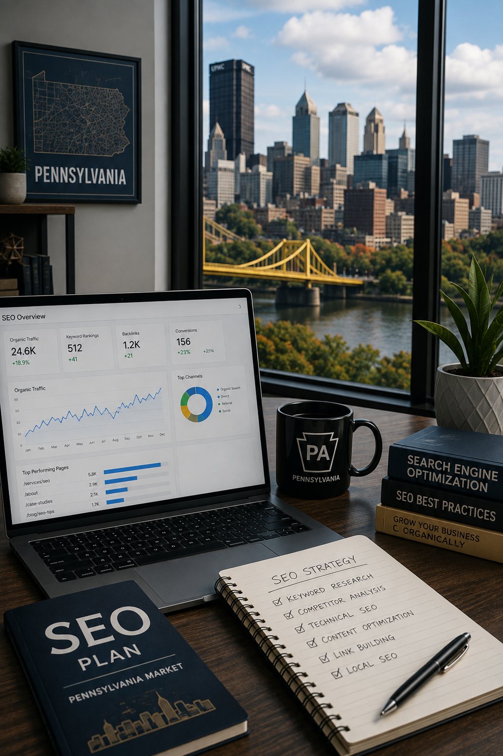 Pennsylvania SEO services and organic search strategy